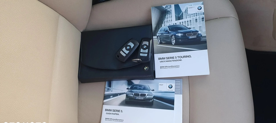 BMW Seria 5 cena 55900 przebieg: 205000, rok produkcji 2013 z Tuczno małe 466